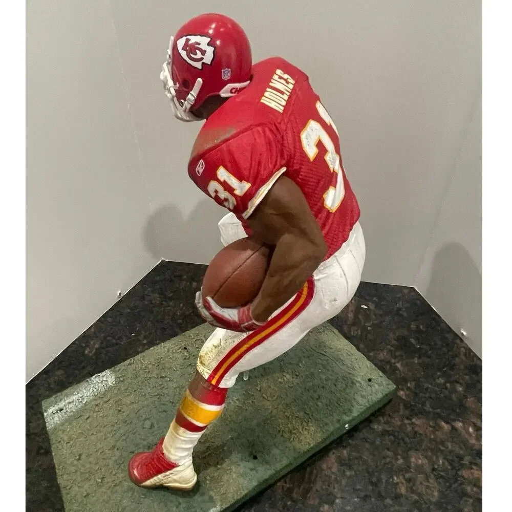 NFL KANSAS CITY CHIEFS #31 PRIEST HOLMES 11’FIGURE RED JERSEY 2004 COLLECTIBLE - Picture 16 of 16